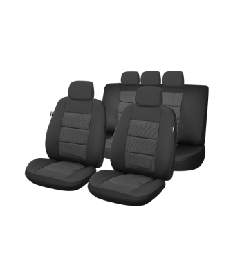 huse scaune auto compatibile DACIA Sandero II 2012-2020 - (UMB4) Culoare: negru