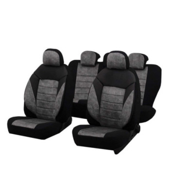Huse auto SEAT Cordoba II 2002-2010 - Diamond - Culoare: negru + gri