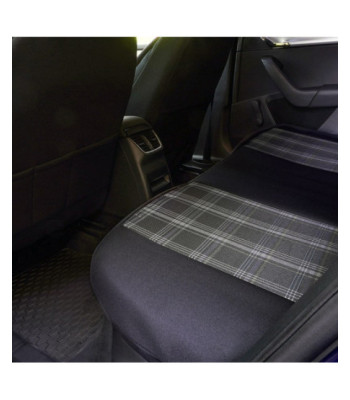 Huse scaune auto compatibile BMW Seria 3 E90 / E91 2004-2011 - Sport - Culoare: negru + gri