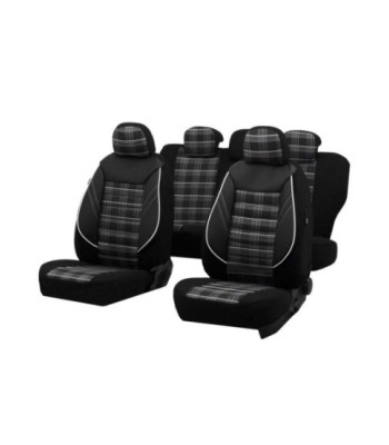 Huse scaune auto BMW Seria 3 E90 / E91 2004-2011 - Sport - Culoare: negru + gri