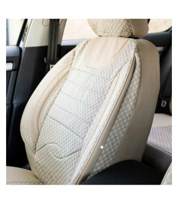 Set huse scaune auto compatibile AUDI A4 B7 2004-2008 - City - Culoare: bej