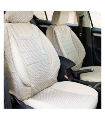 Huse scaune auto compatibile VW Passat B6 2005-2010 - City - Culoare: bej