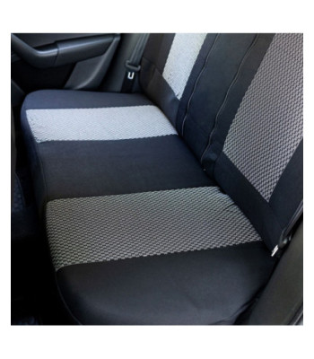 Huse auto VW Passat B7 2010-2015 - City - Culoare: negru + gri