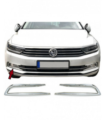 Set ornamente crom proiectoare VW Passat B8 2015-prezent