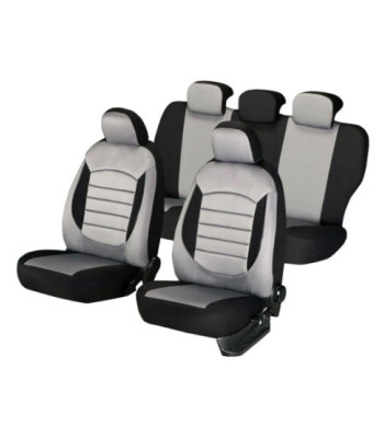 Huse auto SKODA Fabia II 2007-2014 - Urban - Culoare: negru + gri