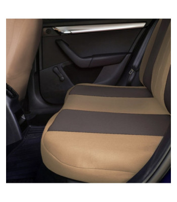 Huse scaune auto VW Jetta V 2005-2010 - Urban - Culoare: gri + bej