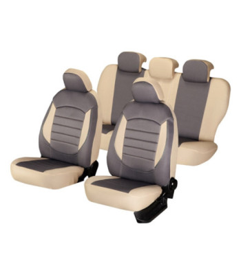 Huse auto VW Jetta V 2005-2010 - Urban - Culoare: gri + bej