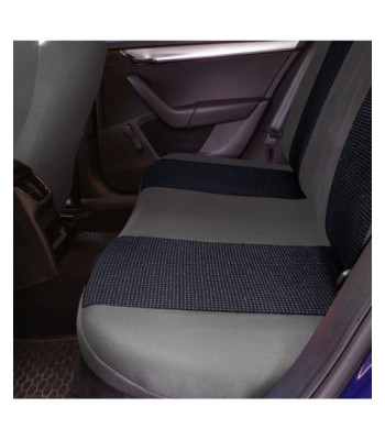 Huse scaune auto VW Passat B5 1997-2005 - Racing - Culoare: negru + gri