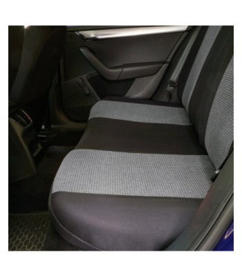 Huse scaune auto VW Golf IV 1997-2004 - Racing - Culoare: negru + gri