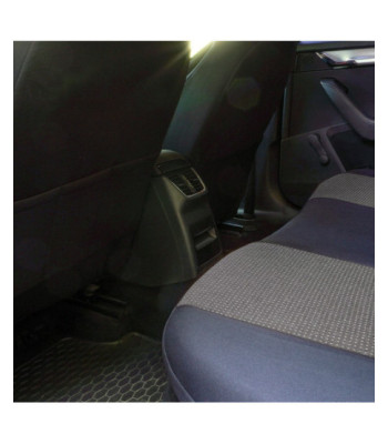 Huse auto VW Golf IV 1997-2004 - Racing - Culoare: negru + gri