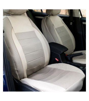 Set huse scaune auto compatibile BMW Seria 3 E90 / E91 2004-2011 - Elegance - Culoare: bej