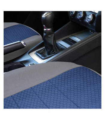 Huse scaune auto FORD Focus II 2004-2010 - Dynamic - Culoare: gri + albastru