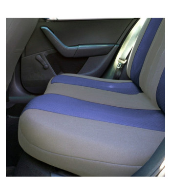 Huse auto FORD Focus II 2004-2010 - Dynamic - Culoare: gri + albastru