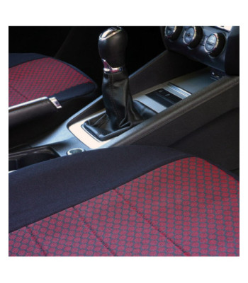 Huse scaune auto VW Jetta IV 1999-2006 - Dynamic - Culoare: negru + rosu