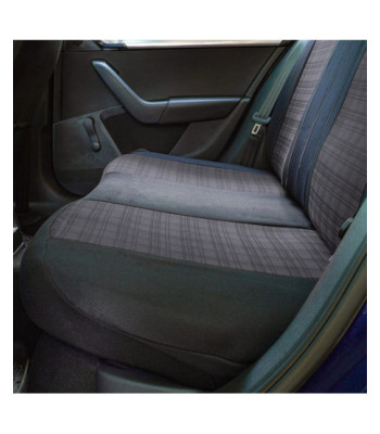 Huse scaune auto CHEVROLET Aveo I (T200/T250) 2002-2012 - Luxury - Culoare: negru + gri