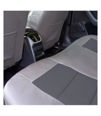 Huse auto DACIA Duster I 2009-2017 - Premium Lux - (UMB2) Culoare: negru + gri