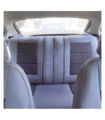 Huse auto DACIA Sandero I 2008-2012 - Premium Lux - (UMB3) Culoare: negru + gri