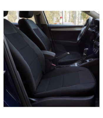 Huse scaune auto compatibile VW Passat B6 2005-2010 - Premium Lux - (UMB4) Culoare: negru