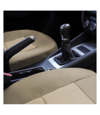 Huse scaune auto SKODA Rapid 2012-2019 - Premium Lux - Culoare: bej