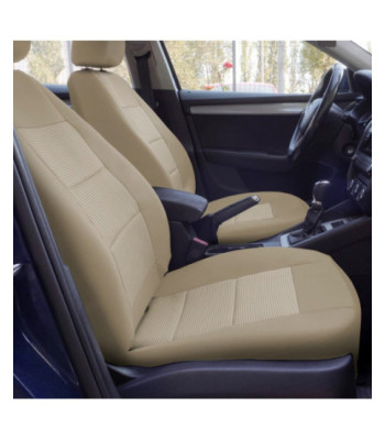 Huse scaune auto compatibile VW Passat B6 2005-2010 - Premium Lux - Culoare: bej