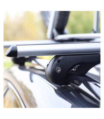 Bare portbagaj cu antifurt DACIA Duster I 2010-2013 Pre-Facelift - 120 cm - Aluminiu