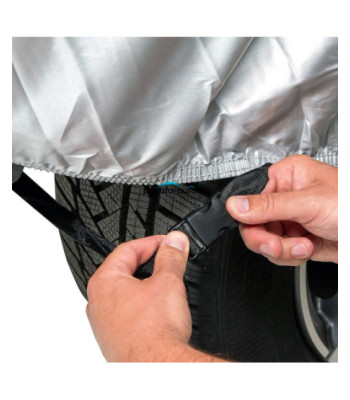 Prelata auto antigrindina VOLKSWAGEN Touran II 2015-prezent - gri