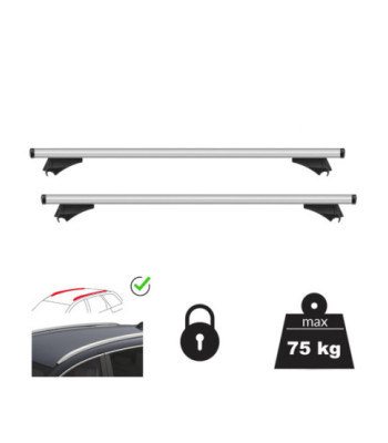 Set bare transversale RENAULT Megane III 2008-2016 Combi - 120 cm - Aluminiu