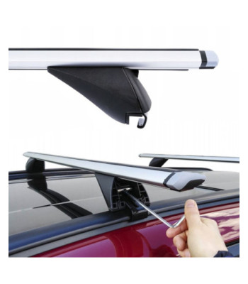 Bare portbagaj cu cheie KIA Niro I 2016-2021 - 120 cm - Aluminiu