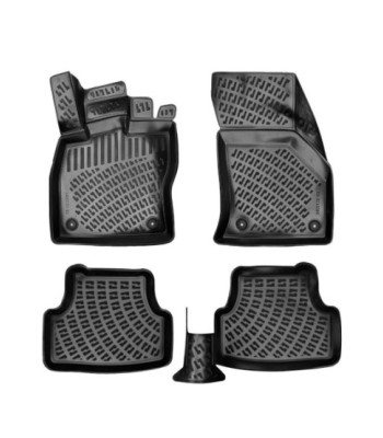 Covorase auto SKODA Karoq 2017-prezent (5 bucati) - TPE - tip tavita - UMBRELLA