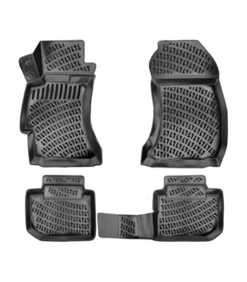 Covorase auto SUBARU Forester III (SH) 2009-2013 (5 bucati) - TPE - tip tavita - UMBRELLA