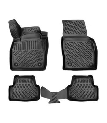 Covorase auto VW T-Cross 2018-prezent (5 bucati) - TPE - tip tavita - UMBRELLA