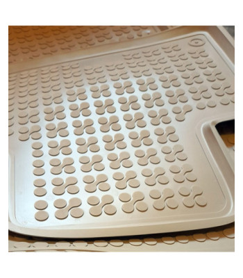 Covorase dedicate AUDI A6 C6 2004-2011 Allroad Quatro - TPE - tip tavita - bej - REZAW PLAST