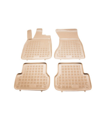 Covorase auto AUDI A6 C7 2011-2018 - TPE - tip tavita - bej - REZAW PLAST