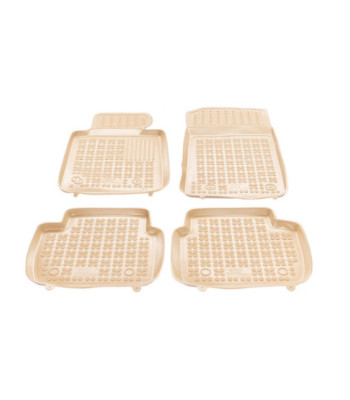 Covorase auto BMW Seria 3 E46 1997-2004 - TPE - tip tavita - bej - REZAW PLAST