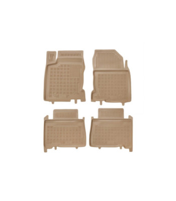 Covorase auto LEXUS NX (AZ10) 2014-2021 - TPE - tip tavita - bej - REZAW PLAST