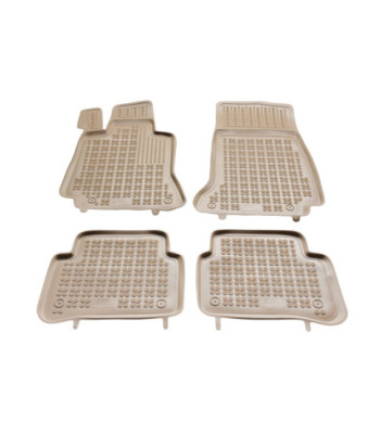 Covorase auto MERCEDES CLS C257 2018-prezent - TPE - tip tavita - bej - REZAW PLAST