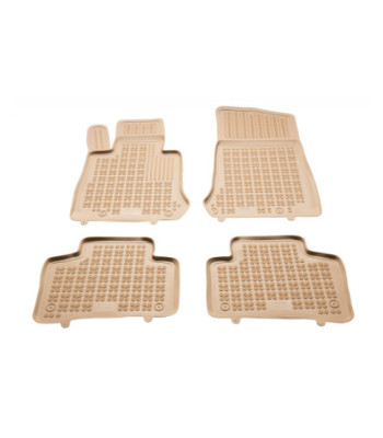 Covorase auto MERCEDES GLC X253 / C253 2015-2022 - TPE - tip tavita - bej - REZAW PLAST