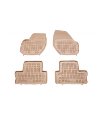 Covorase auto VOLVO S60 II 2010-2018 - TPE - tip tavita - bej - REZAW PLAST