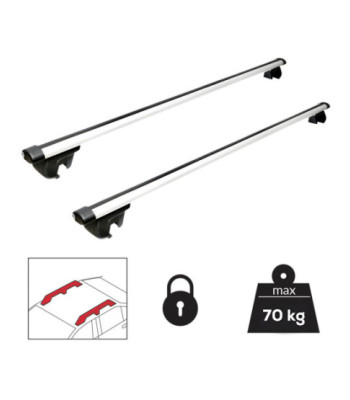 Set bare transversale OPEL Antara 2006-2015 - 120 cm - Aluminiu