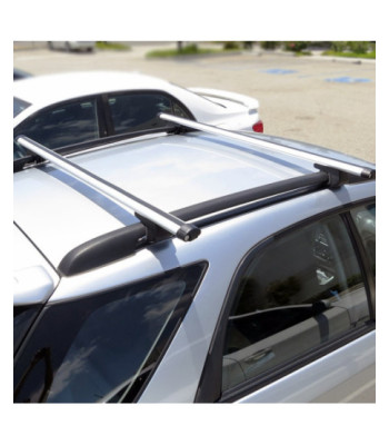 Bare transversale portbagaj SKODA Fabia III 2014-2021 Combi - 120 cm - Aluminiu