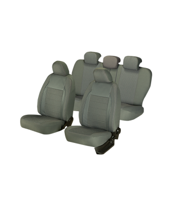 huse scaune auto compatibile DACIA Sandero I 2008-2012 - Culoare: gri