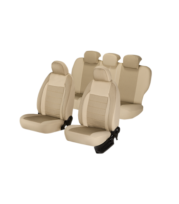 huse scaune auto compatibile LAND ROVER Freelander II 2006-2014 (4 usi) - Culoare: bej