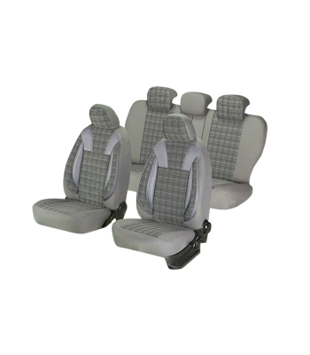 huse scaune auto compatibile SEAT Ibiza III 2002-2008 - Culoare: gri
