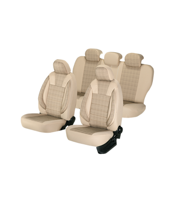 huse scaune auto compatibile SKODA Superb II 2008-2015 - Culoare: bej
